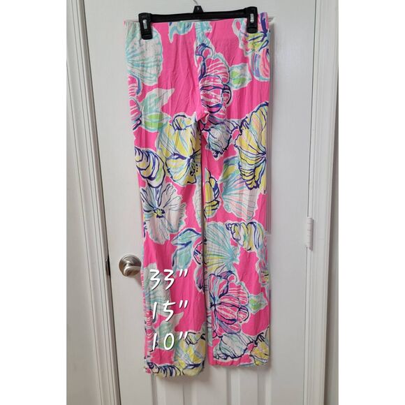 Lilly Pulitzer Georgia May Palazzo Flare Leg Pants S - Picture 3 of 8
